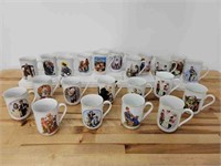 Normal Rockwell Collectable Mugs - Lot 2
