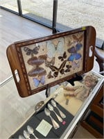 Vintage Butterfly Tray