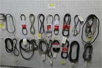 Snapper parts inventory - on wall - see attached d