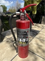 Full fire extinguisher