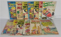 13 Vtg Dennis The Menace Comics 1966-70