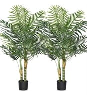 $74 Artificial Golden Cane Palm Tree, 4FT