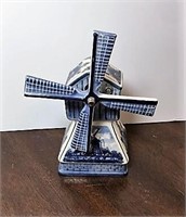 Delft Ceramic Musical Windmill