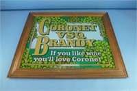 Coronet VSQ Brandy Beer Mirror