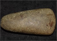 4 1/4" Nicely Developed Granite Celt found near Co
