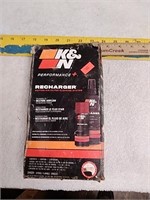 K&N air filter cleaning system