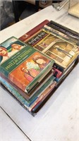 Lot of hard back books