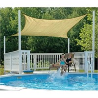 16 ft. 4.9x4.9m Square Shade Sail