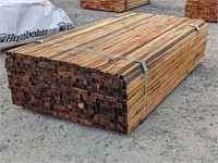 2"x2"x8' Redwood (389 PCS)