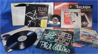 Asst LPs-Phil Collins, Tom Jones, Loretta Lynn &