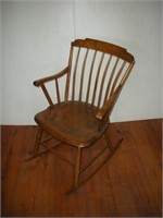 Antique Rocking Chair  33 Inches Tall