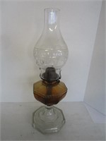 Footed Oil Lamp - LOCAL PICKUP ONLY - Due to oil