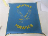 Gretna Hawks Cushion from Late 60's early 70's