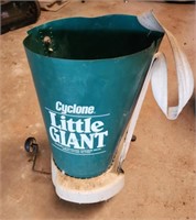 Cyclone little giant seed spreader hand held