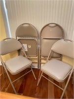 Four  folding chairs #21
