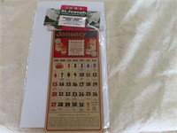 VINTAGE WALL CALENDER