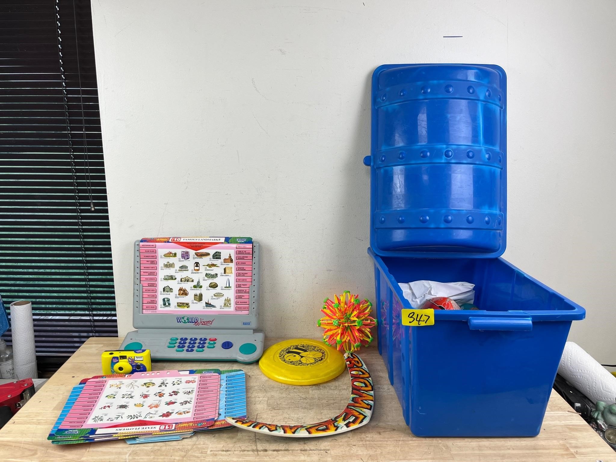 Kids Toy Chest with Toys