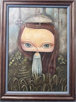 Paulina Gora "The Shower" Oil on Canvas Orig