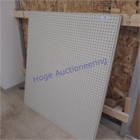 4- peg boards, 46"Wx56"T