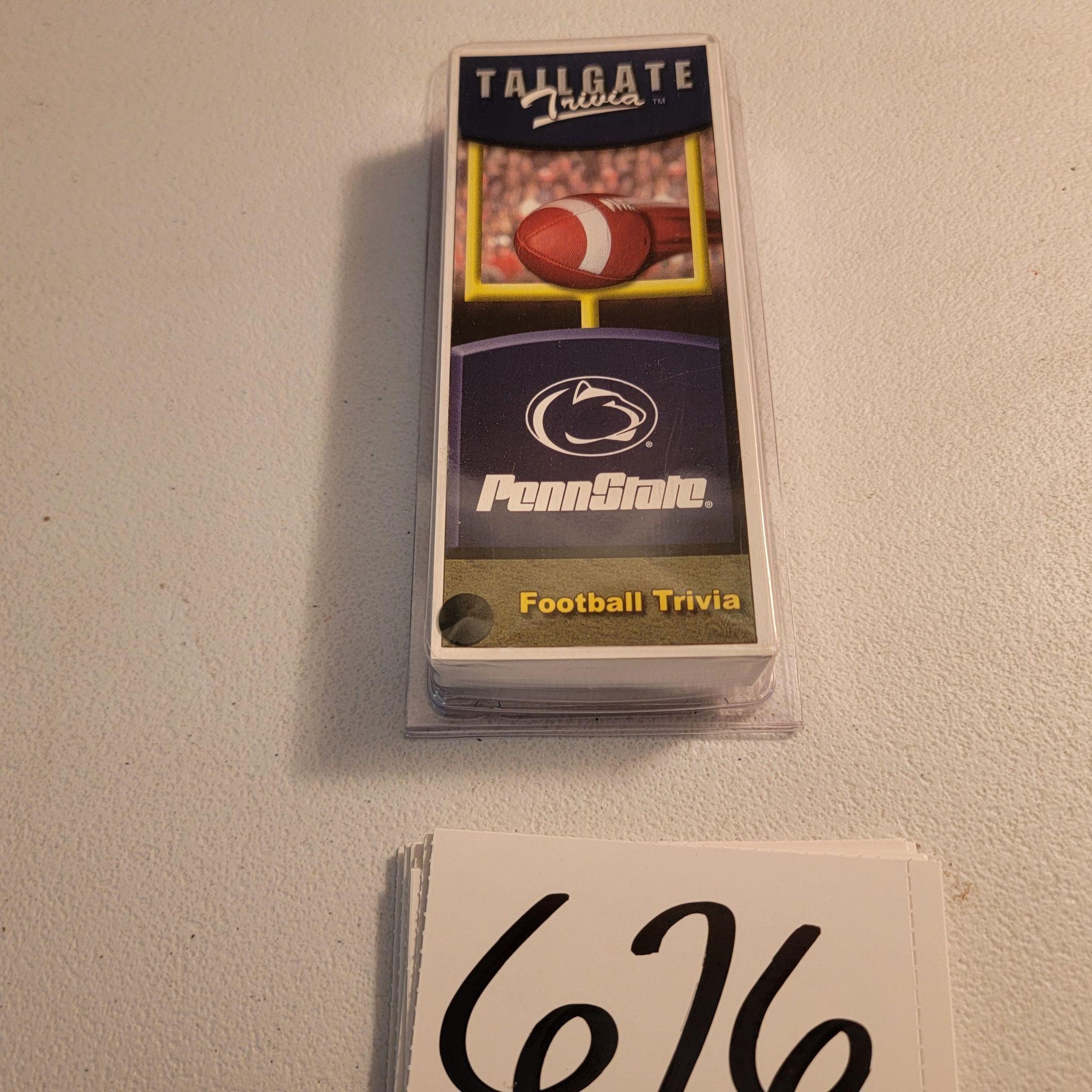 Penn State Football Trivia Cards- New