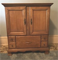 Wooden Storage Cabinet 31 1/2”x 29 3/4”x 33”