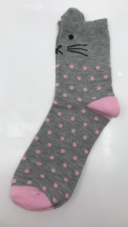 New Womens Socks Cat Face & Ears