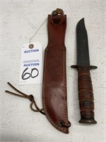 Knife w/ USMC Sheath