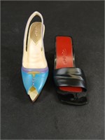 Set of Two Just the Right Shoe Figurines