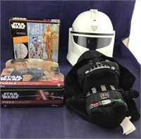 Lot With 2 Star Wars Puzzles, Solder Mask And