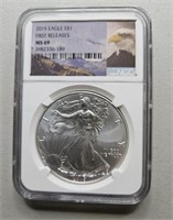 2015 Silver American Eagle MS69