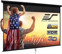 Elite Screens 120-INCH Pull Down Projector Screen