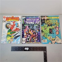 DC Marvel Comic Books Master of Kung Fu Outsiders