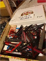 Lot of jigsaw blades