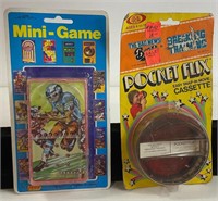 Vintage Mini Game & Pocket Flix Toy
