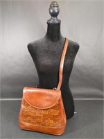 Etienne Aigner Woven Leather Bag