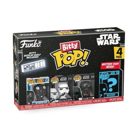 Bitty Pop Star Wars 4-Pack: Vader  Pilot  Trooper