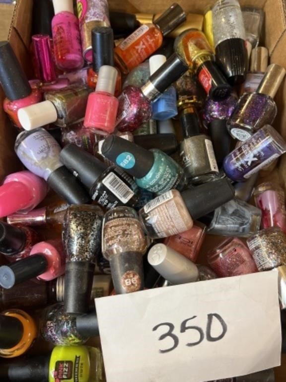 25+ Bottles of used nail polish