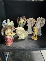 7pc Angel Figurines