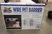 Wire pet barrier