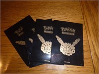 Black POKEMON Card Protectors