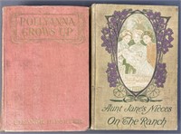 Pollyanna & Aunt Jane's Nieces Antique Books