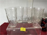 For grape design etched tumblers, 5 inches tall