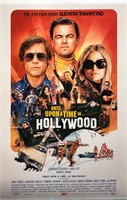 Once Upon a time in Hollywood Poster Autograph