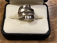 Sterling Silver Split Ring Size 6