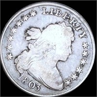 1803 Draped Bust Dollar NICELY CIRCULATED