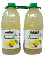 Kirkland Signature Organic Lemonade, 96 Fl Oz, $33