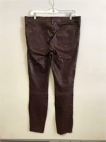 Size 31 J Brand Lamb Leather Pants