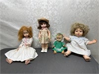 Sun dee doll, 2 eegee dolls, hasbro doll