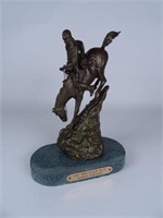 AFTER FREDERIC REMINGTON "THE MOUNTAIN MAN" BRONZE