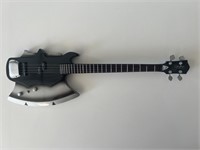 Axe Heaven unsigned mini Gene Simmons Axe guitar